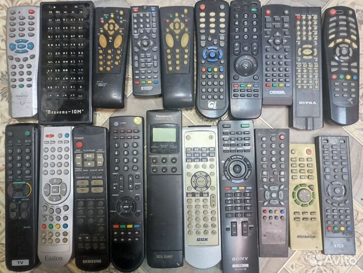Пульты для телевизоров, приставок и т.д