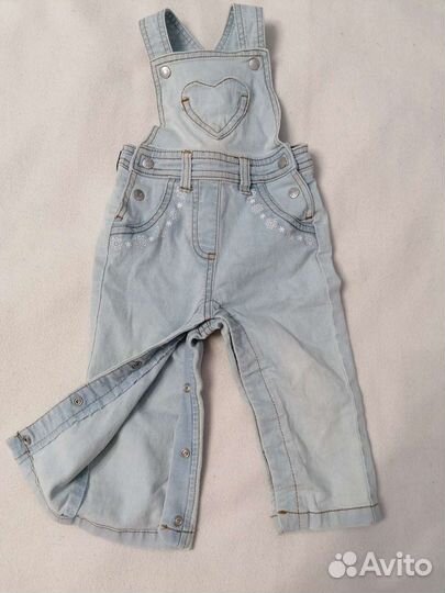 Вещи пакетом на девочку 74-80р