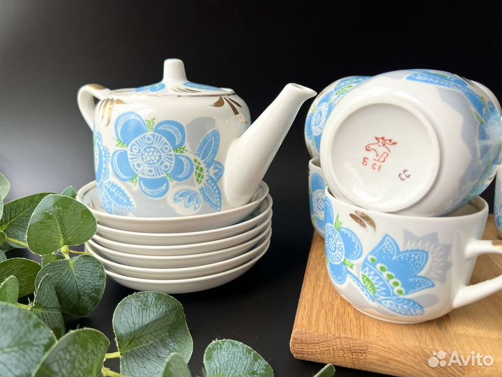 Чайный сервиз СССР Вербилки