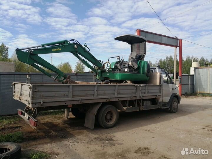 Услуги миниэкскаватора