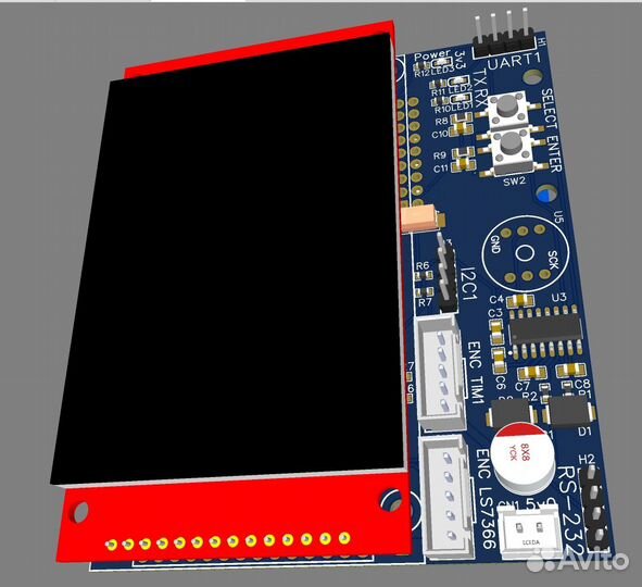 Плата разработчика на stm32h743