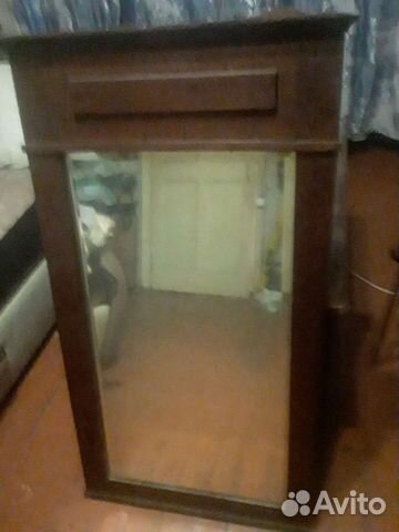 Зеркало старинное в раме