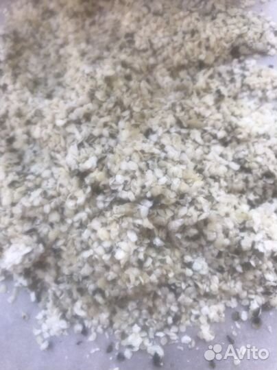 Жмых ядер конопляной семечки очищенной