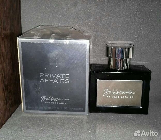 Туалетная вода baldessarini private affairs