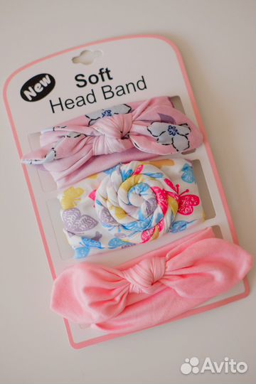Повязки на голову для малышки