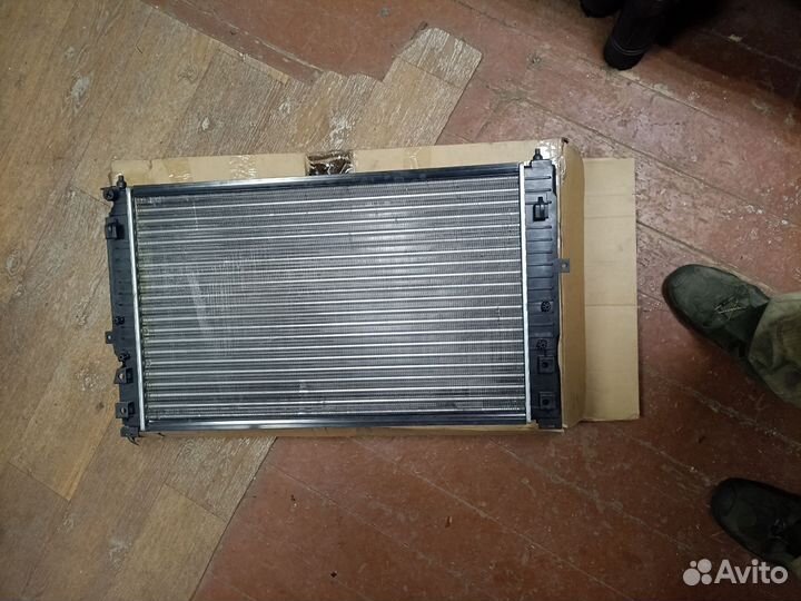 Радиатор охлаждения на audi a4 b5