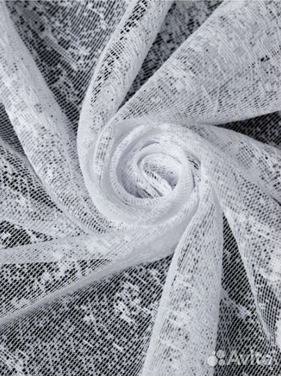 Тюль мрамор