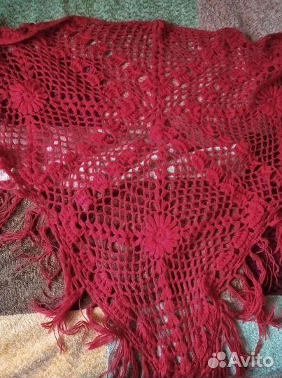 Платок шаль шерсть