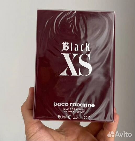 Духи женские paco rabanne black xs 80 мл