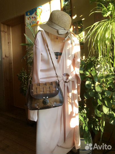 Сумка натуральная кожа мексика летняя