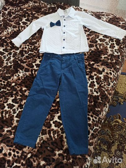 Костюм для мальчика, рубашка и брюки