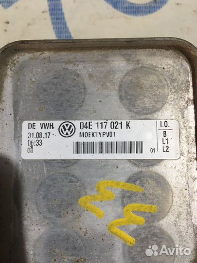 Радиатор масляный volkswagen polo 5 рест 1.6 ат се