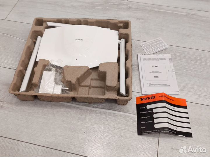 Роутер Wi-Fi 6 Tenda RX3