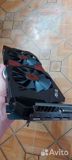 Видеокарта asus gtx 980 ddr5. 4gb шина 256