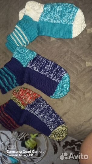 Носки вязаные ручной работы
