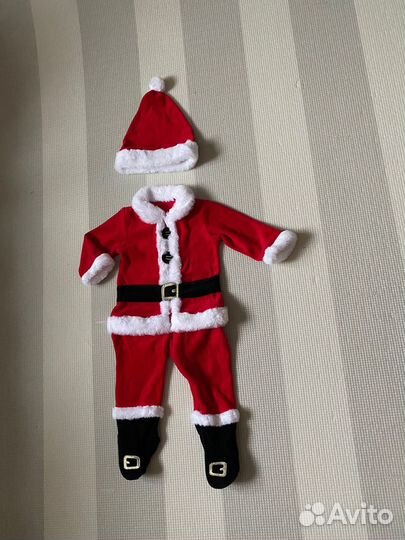 Новогодний костюм санты 80