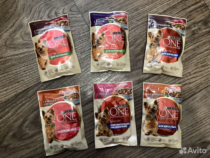 Влажный корм purina one для собак