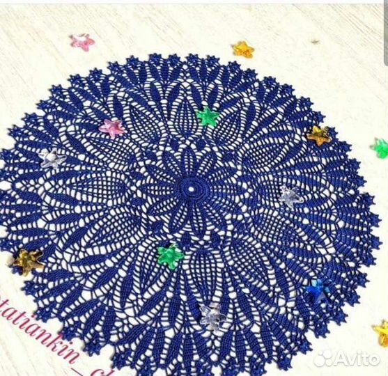 Салфетки вязаные крючком