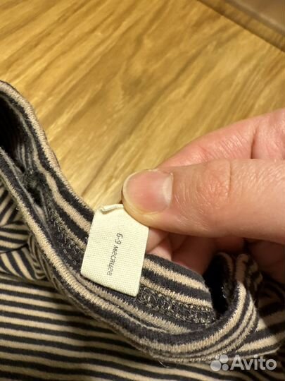 Awww лонгслив, размер 6-9 мес