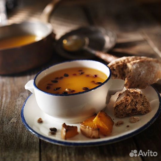 Тарелка пирожковая «Блю дэппл» Blue Dapple Steelite