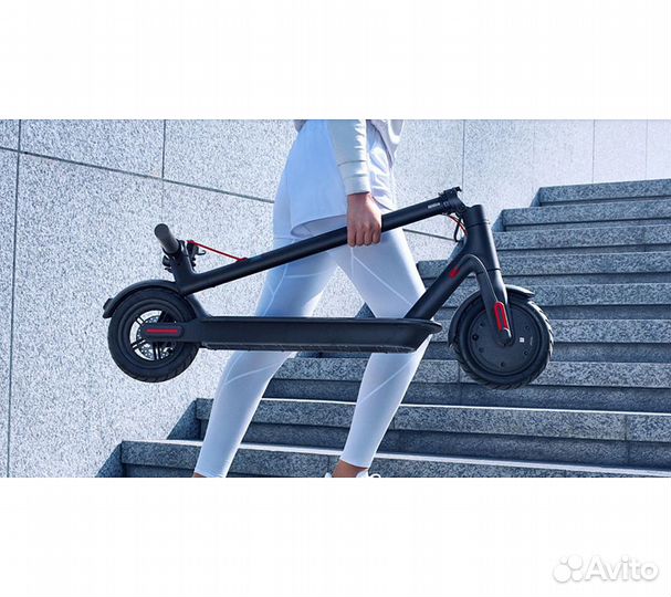 Электросамокат Xiaomi Mi Electric Scooter 1S, черн