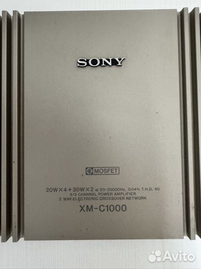 Усилитель sony XM-C1 000