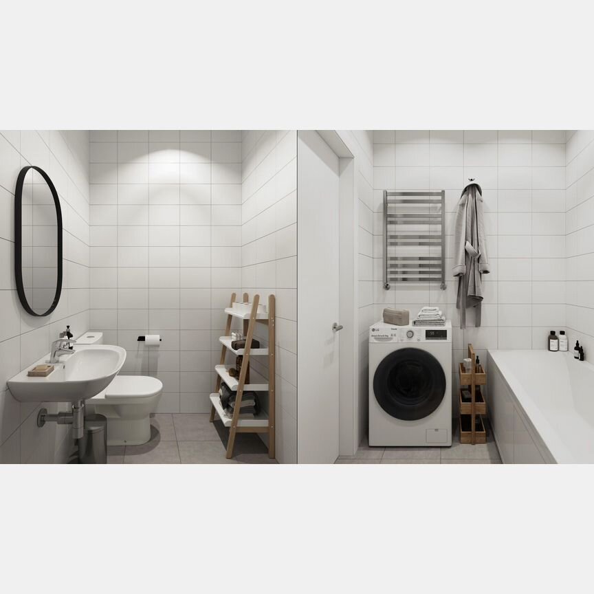 2-к. квартира, 47,9 м², 11/24 эт.