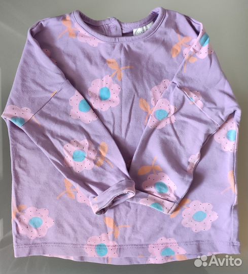 Лонгслив next 6-9 мес