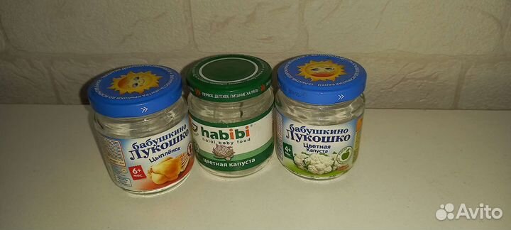 Баночки из под пюре