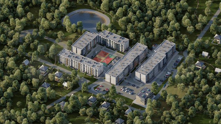 2-к. квартира, 59,1 м², 1/4 эт.