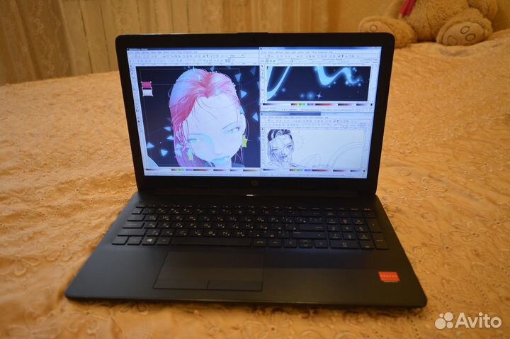 Отличный новый ноутбук HP для учебы,игр,бизнеса