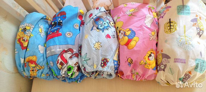 Детская простыня на резинке