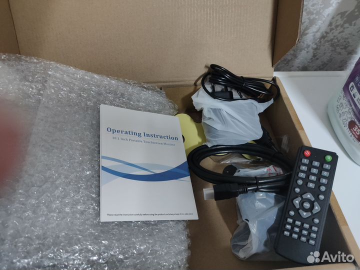 10.1 дюймовый ips сенсорный дисплей