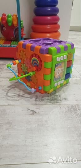 Развивающий куб, бизиборд