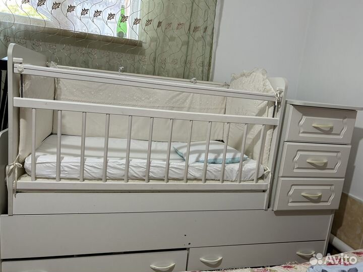 Детская кроватка трансформер