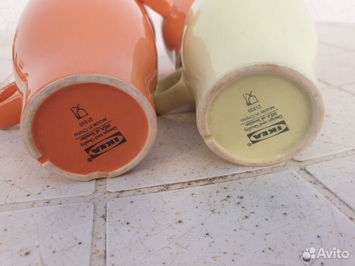 Кружка Керамика Икеа 4 Штуки IKEA Оригинал