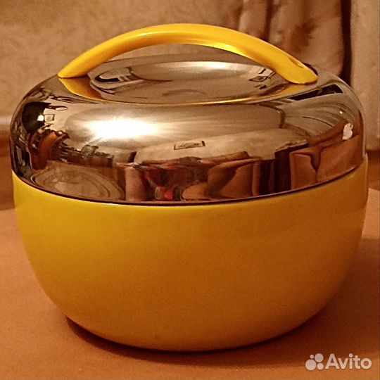 Контейнер для льда, нержавейка внутри