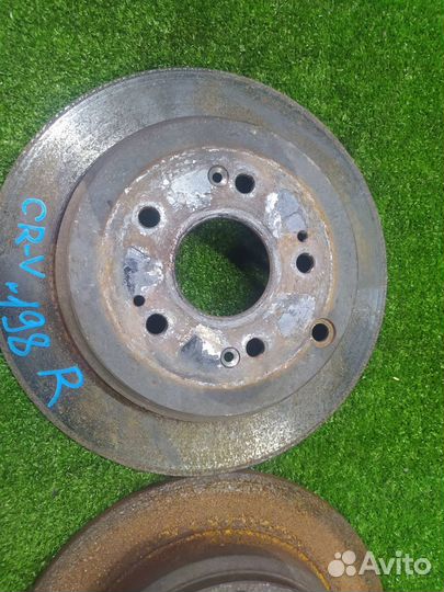 Диски тормозные задние Honda Cr-V RD7 K24A 2006