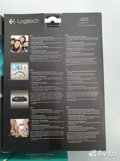 Веб камера Logitech C920 и C920S