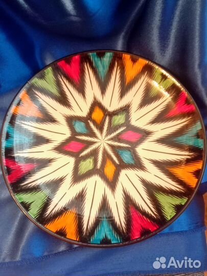 Большое блюдо керамика новое