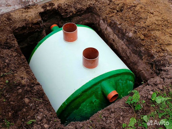 Септик эко Диамант 5 для выгребных ям