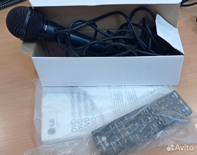 Dvd плеер с караоке lg