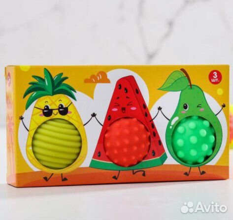 Набор развивающих мячиков 