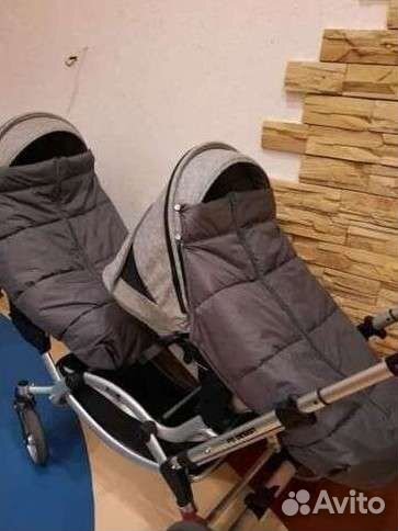 Коляска для двойни 3 в 1 FD-Design Zoom