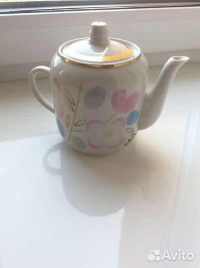 Чайники фарфор 60-е гг