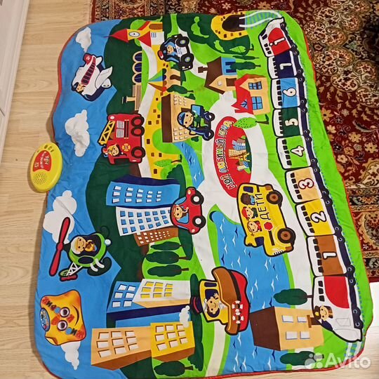 Развивающий коврик музыкальный
