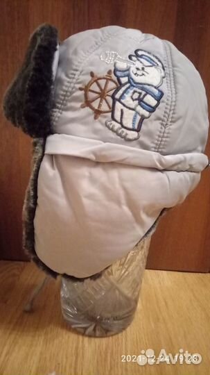 Шапка для мальчика 5-7 лет новая