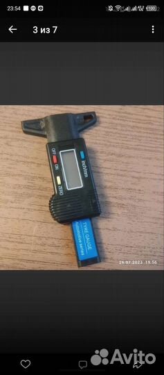 Измеритель глубины протектора шин