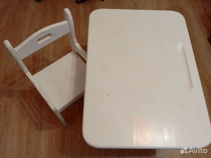 Растущий стол и стул