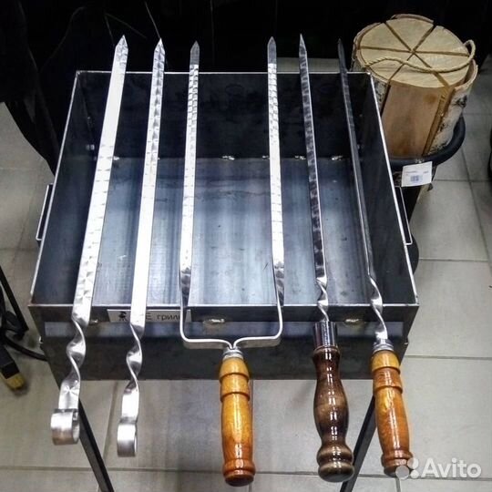 Шампура / Шампур с деревянной ручкой